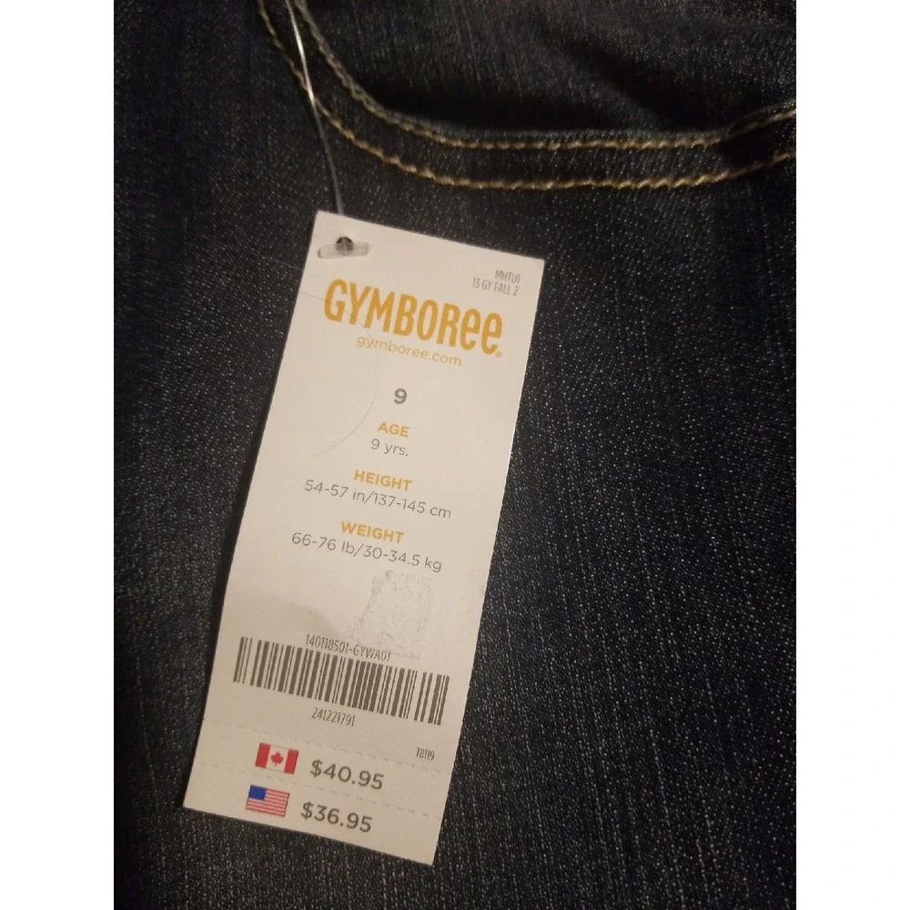 Gymboree fashionable fox jeans 9‎ nwt